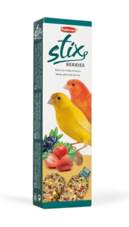 Padovan - STIX BERRIES CANARINI Mangime complementare per canarini 80g - Animalmania Store