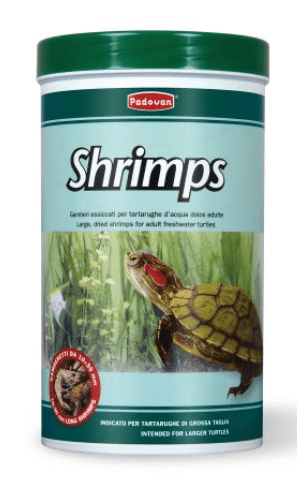 Padovan - SHRIMPS Alimento per tartarughe d'acqua dolce di grossa taglia 160g - Animalmania Store