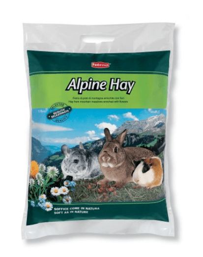 Padovan - ALPINE HAY Mangime complementare per conigli nani, cavie e cincillà 700g - Animalmania Store