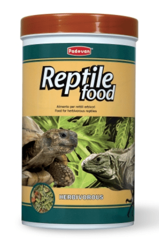 Padovan - REPTILE FOOD Alimento per rettili erbivori 300g/ 1lt - Animalmania Store