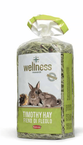 Padovan - WELLNESS TIMOTHY HAY Fieno di Fleolo con Petali di Rosa 500 g - Animalmania Store