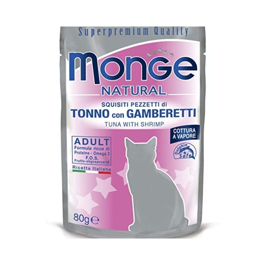 Monge - Monge Natural Cibo Per Gatti Adulti 80Gr - Animalmania Store
