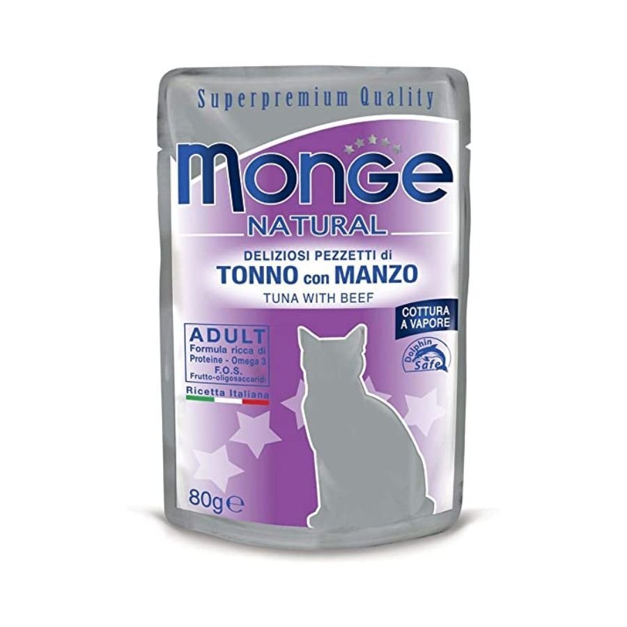 Monge - Monge Natural Cibo Per Gatti Adulti 80Gr - Animalmania Store