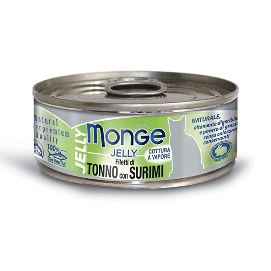 Monge - Monge Jelly Monodose Cibo Per Gatti 80Gr - Animalmania Store