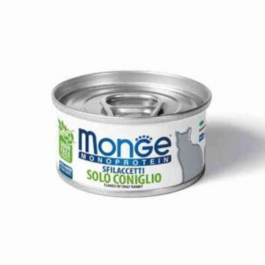 Monge - Monge Monoprotein Cibo In Pezzetti Per Gatti 80Gr - Animalmania Store