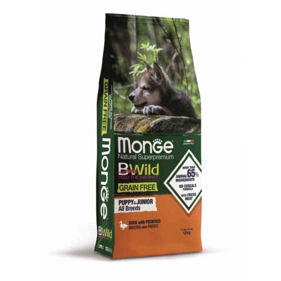 Monge - Monge Grain Free Cibo Per Cani Puppy 12Kg - Animalmania Store