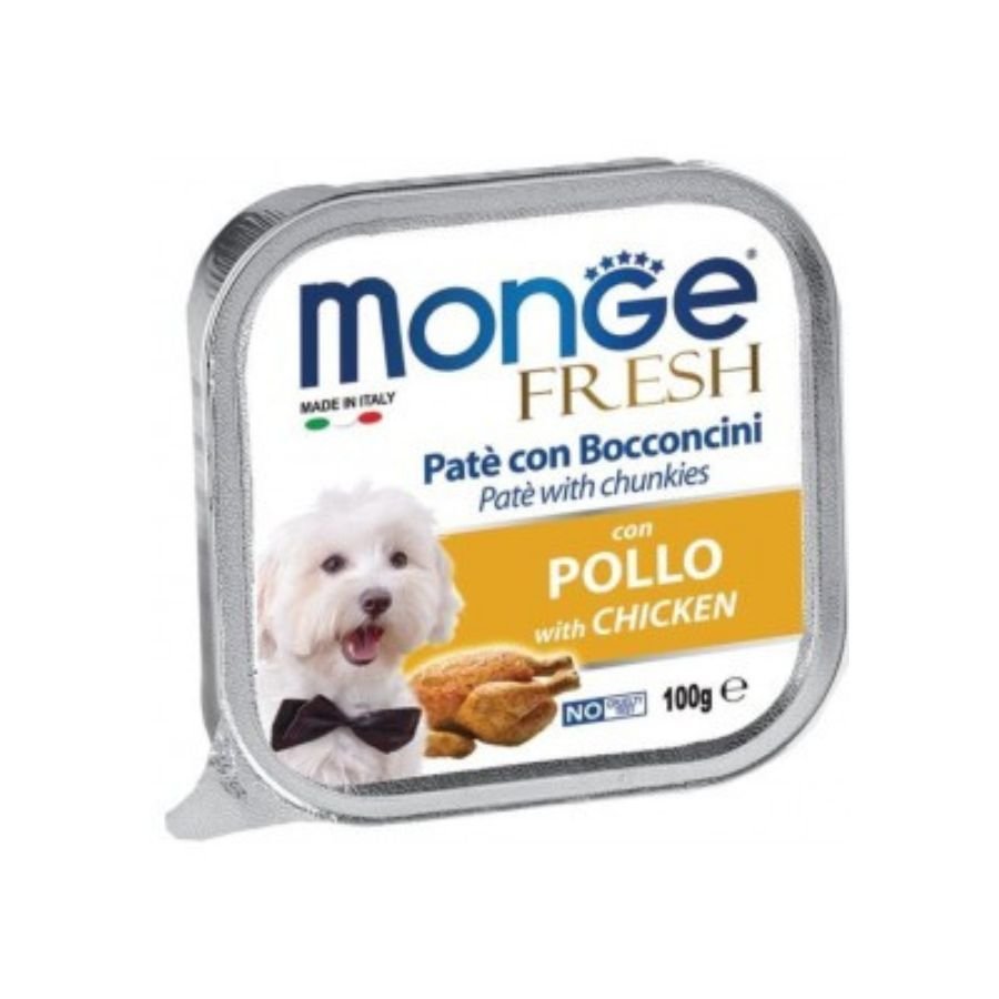 Monge - Monge Fresh Cibo Per Cani In Vaschetta 100Gr - Animalmania Store