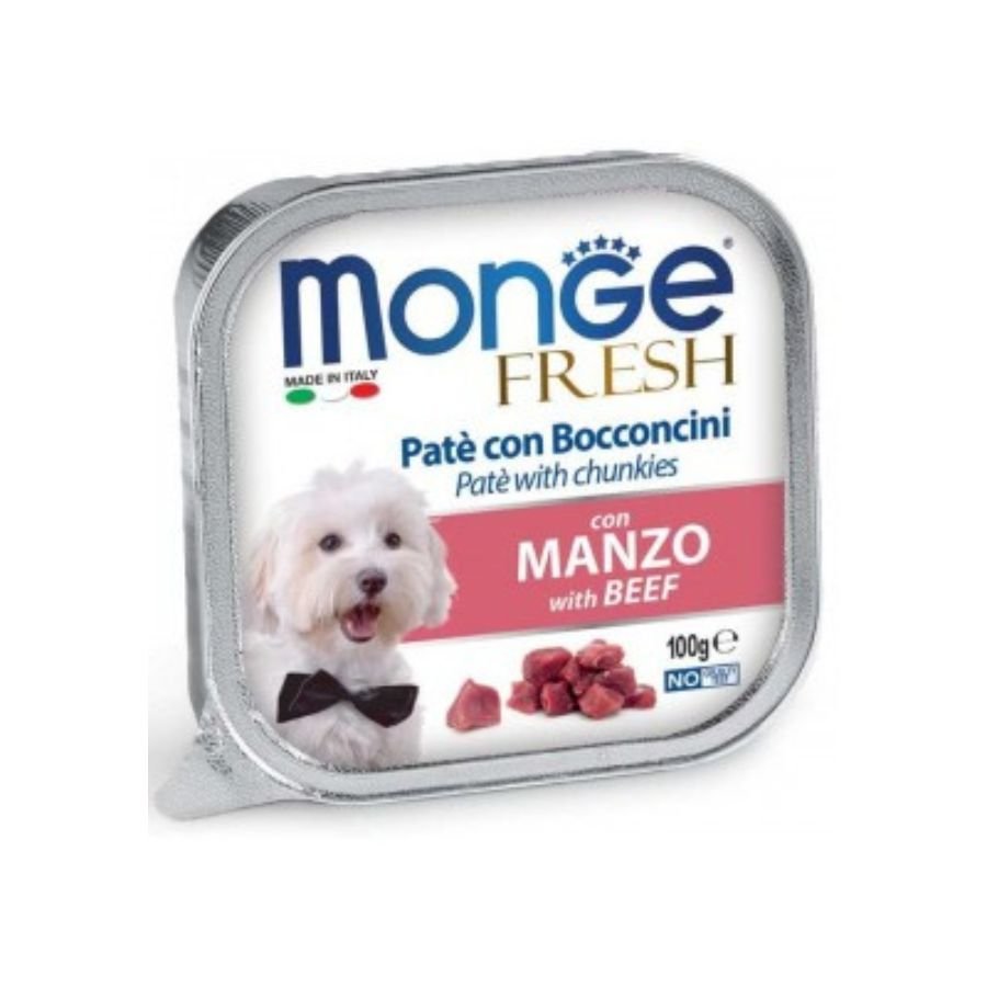 Monge - Monge Fresh Cibo Per Cani In Vaschetta 100Gr - Animalmania Store