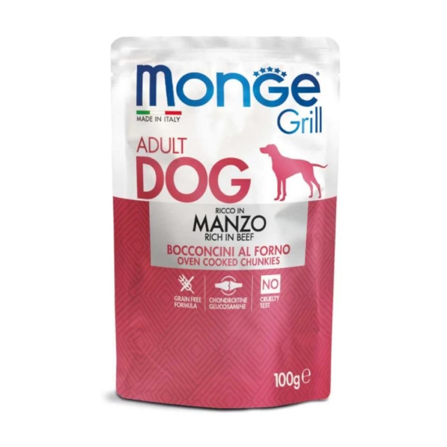 Monge - Monge Grill Cibo Per Cani 100Gr - Animalmania Store
