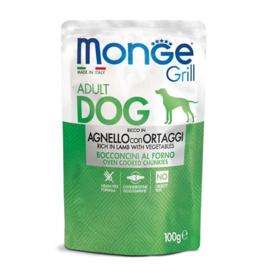Monge - Monge Grill Cibo Per Cani 100Gr - Animalmania Store