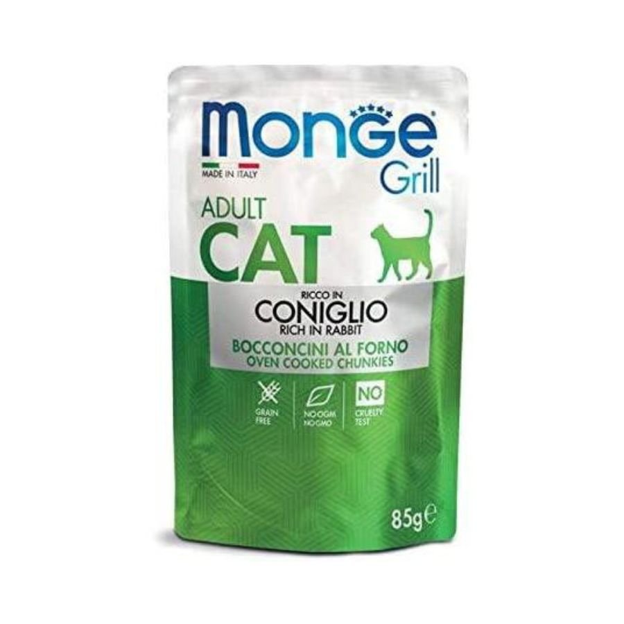 Monge - Monge Grill Cibo Per Gatti 85Gr - Animalmania Store
