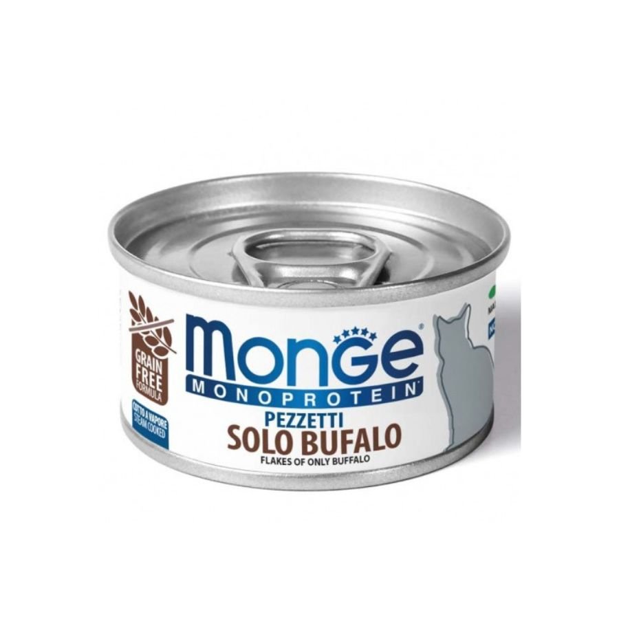 Monge - Monge Monoprotein Cibo In Pezzetti Per Gatti 80Gr - Animalmania Store