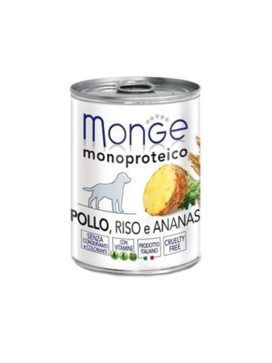 Monge - Monge Frutta Monoprotein Cibo Per Cani 400Gr - Animalmania Store