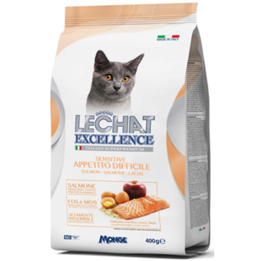 Monge - Monge Cibo Per Gatti Linea Lechat Sensitive Pollo 400G - Animalmania Store