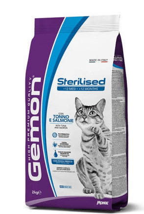 Monge - Gemon Gatto Sterilizzato con Tonno e Salmone - Animalmania Store