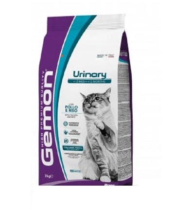Monge - Gemon per Gatto Urinary con Pollo e Riso da 2kg - Animalmania Store