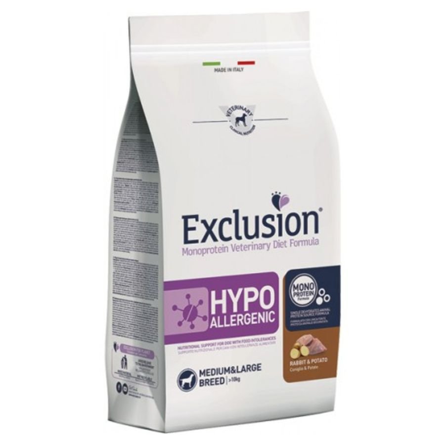 Exclusion - Exclusion Cani Adulti Medium Large Coniglio E Patate 12Kg - Animalmania Store