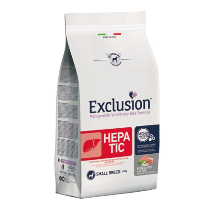 Exclusion - Exclusion Hepatic Cibo Per Cani Adulti Taglia Mini 2Kg - Animalmania Store