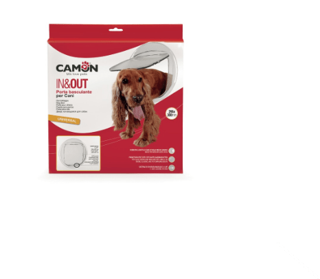 Camon - IN&OUT Universal – Porta basculante per gatti grandi e piccoli cani - Animalmania Store