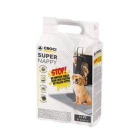 Croci - Tappetini Assorbenti Carboni Attivi 57X54 14Pz Per Cani - Animalmania Store