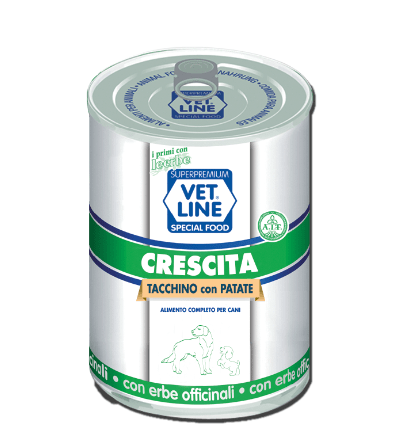 VetLine - Crescita VetLine 400G per Cani - Animalmania Store