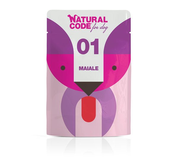 Natural Code - Natural Code Dog Maiale Busta - Animalmania Store