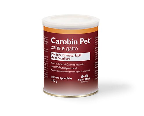 NBF - Nbf Carobin Polvere Cane E Gatto Polvere 100G - Animalmania Store