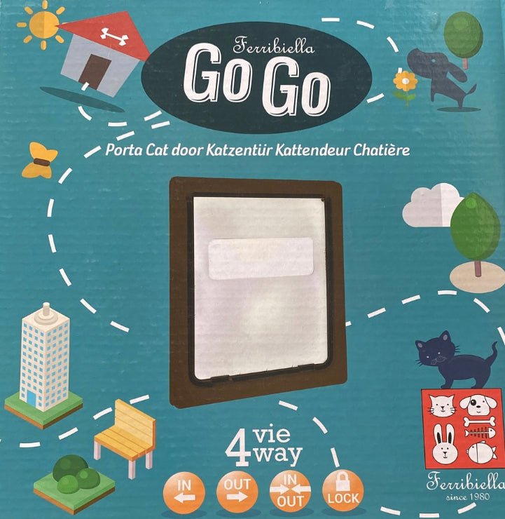 Ferribiella - Porta Go-Go Gatto 25x23x5cm - Animalmania Store