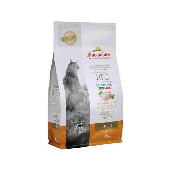 Almo Nature - Almo Nature Hfc Sterilised Gatto Adult Pollo - Animalmania Store