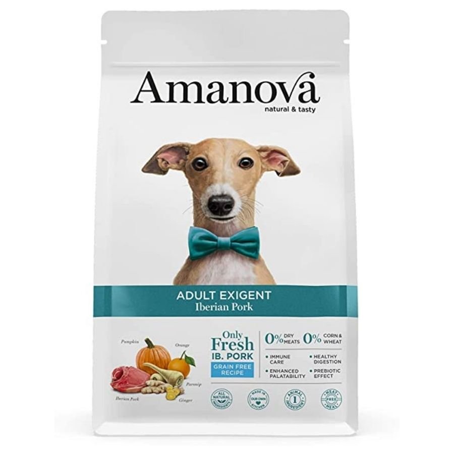 Amanova - Amanova Cane adulto di taglia media o grande 10 Kg Maiale - Animalmania Store