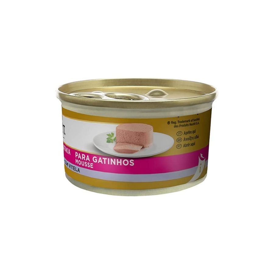Gourmet - Gourmet Gold Mousse Vitello Per Gattini 85G - Animalmania Store
