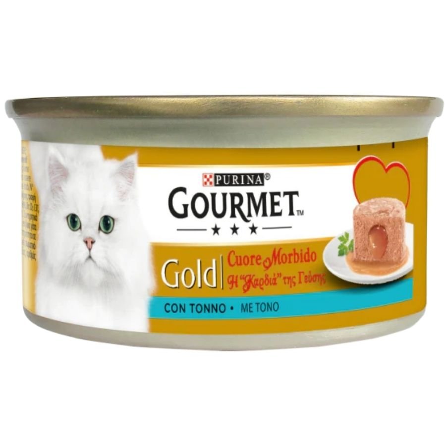 Gourmet - Gourmet Gold Cuore Morbido Mousse Per Gatti 85G - Animalmania Store