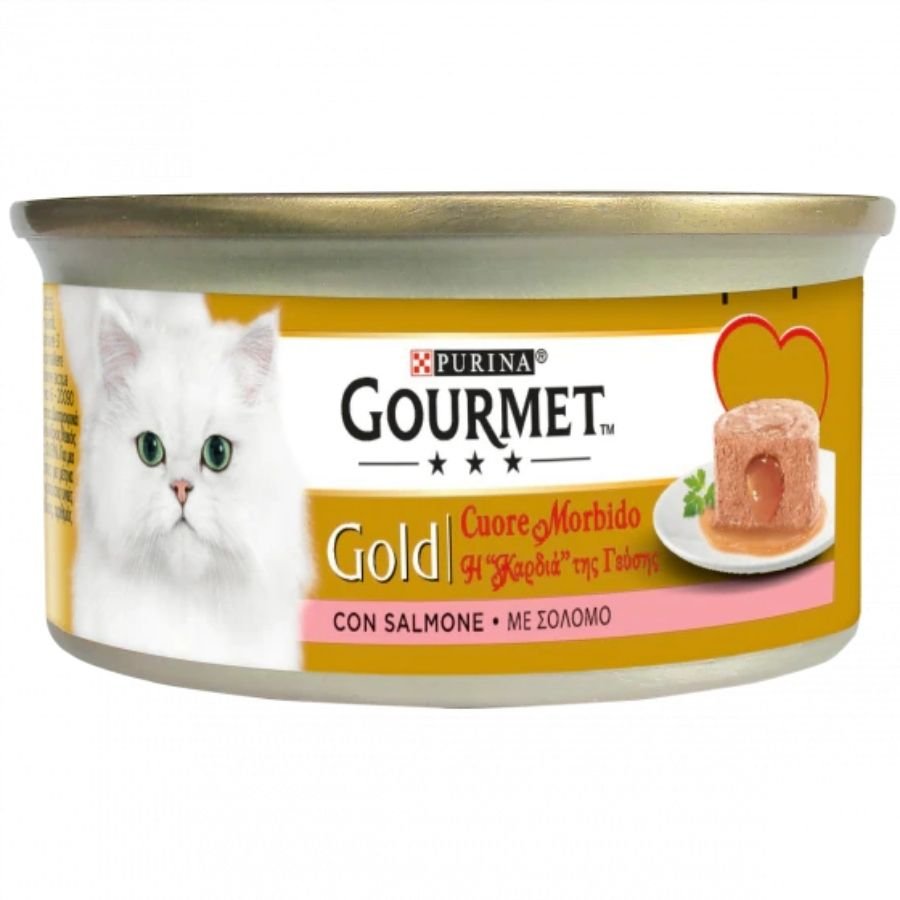 Gourmet - Gourmet Gold Cuore Morbido Mousse Per Gatti 85G - Animalmania Store
