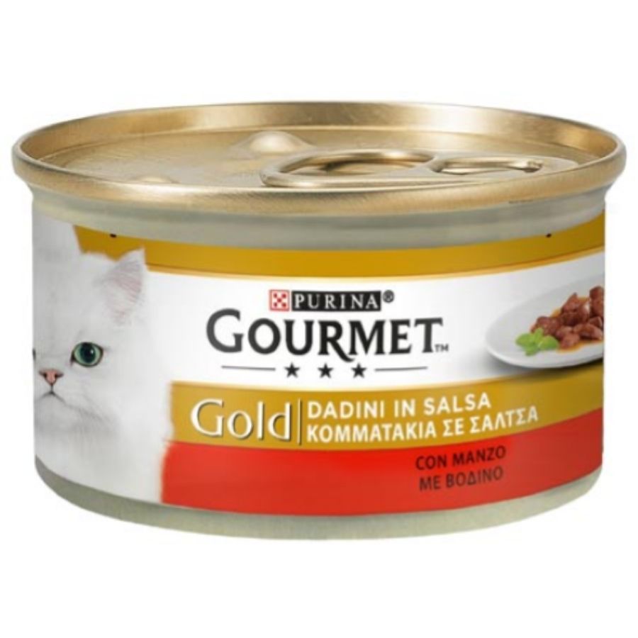 Gourmet - Gourmet Gold Dadini In Salsa Per Gatti 85G - Animalmania Store