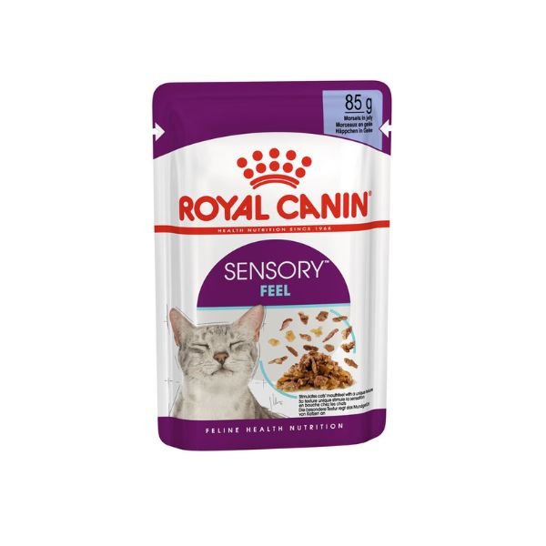 Royal Canin - Royal Canin Sensory Feel Jelly Gatto Adult 85G - Animalmania Store