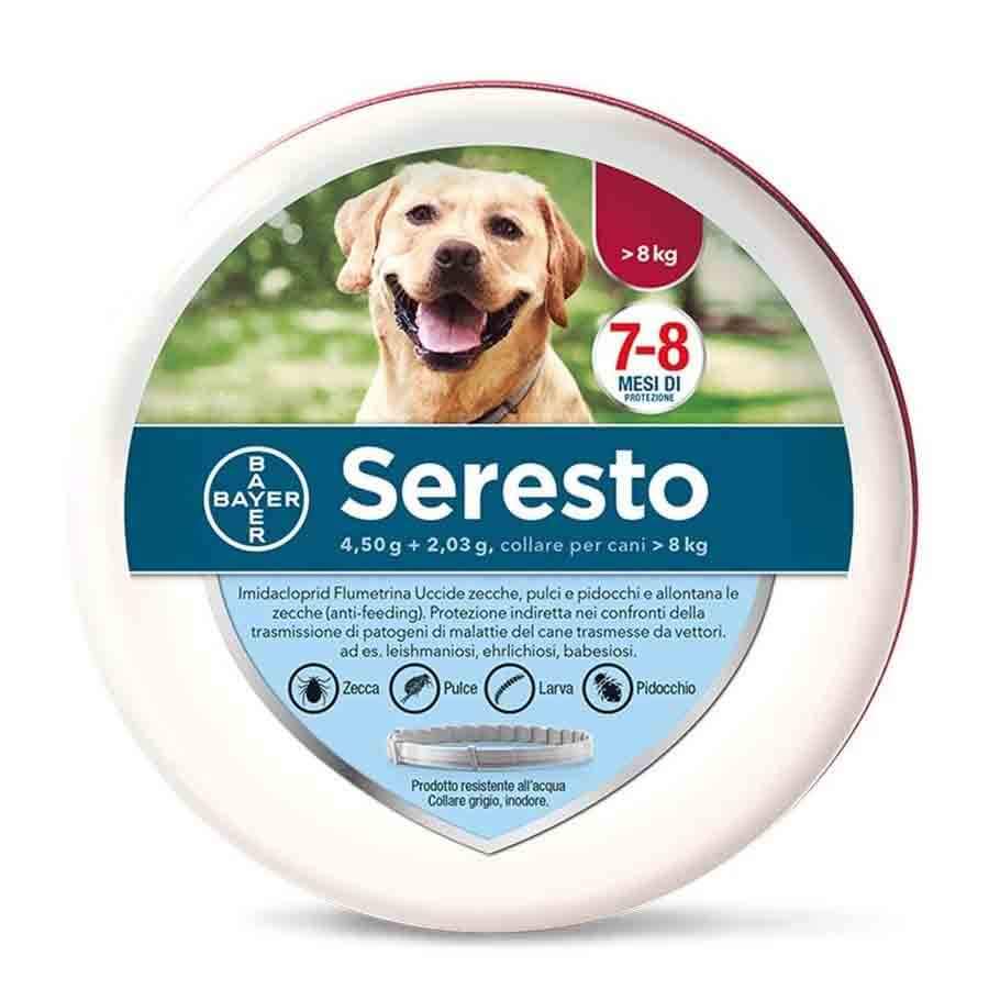 Seresto Collare Antiparassitario Per Cani sopra gli 8Kg