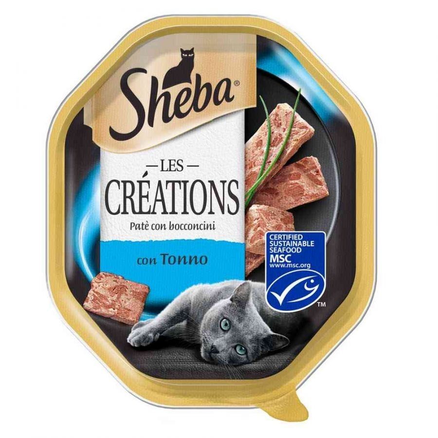 Sheba - Sheba Les Créations Patè Con Bocconcini Per Gatti 85G - Animalmania Store