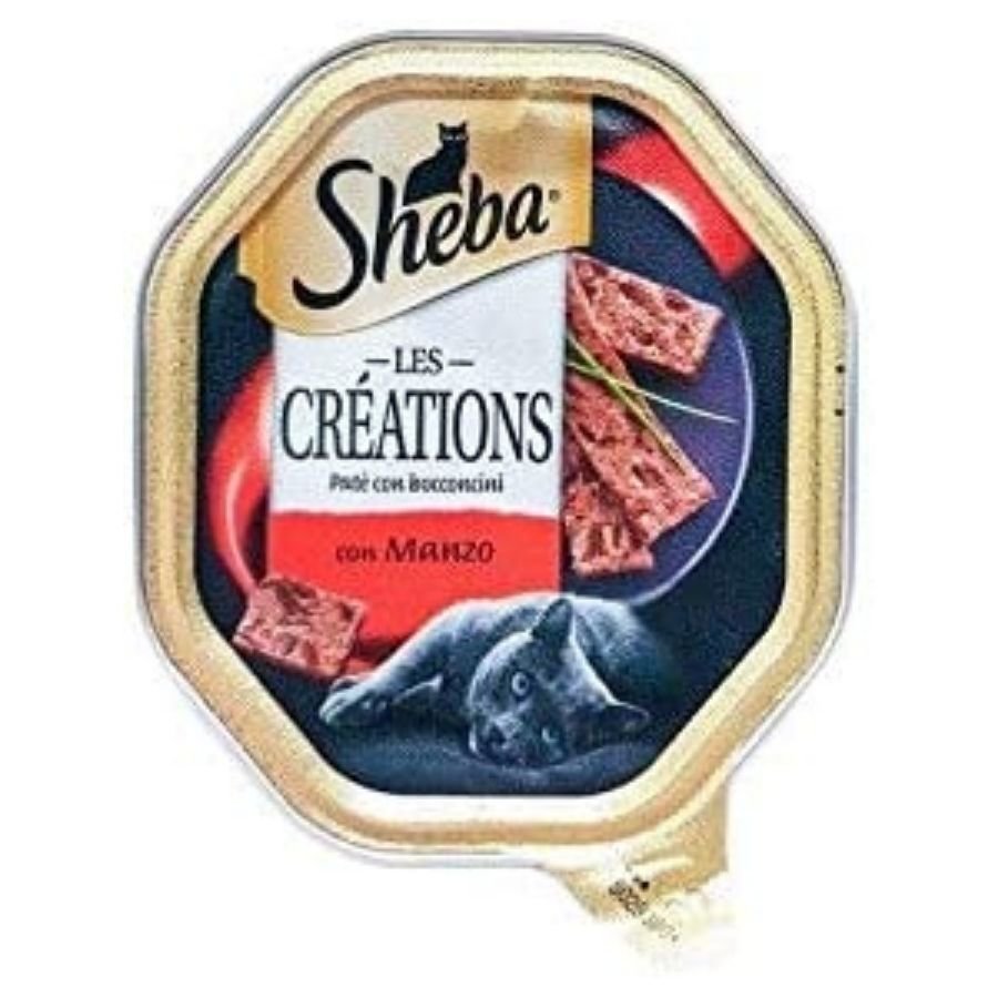 Sheba - Sheba Les Créations Patè Con Bocconcini Per Gatti 85G - Animalmania Store