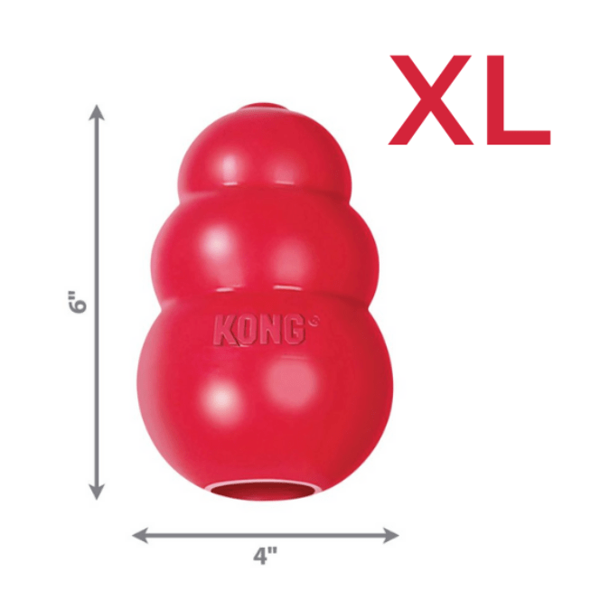 Pet Village - KONG gioco per cani Classic X - LARGE rosso - Animalmania Store