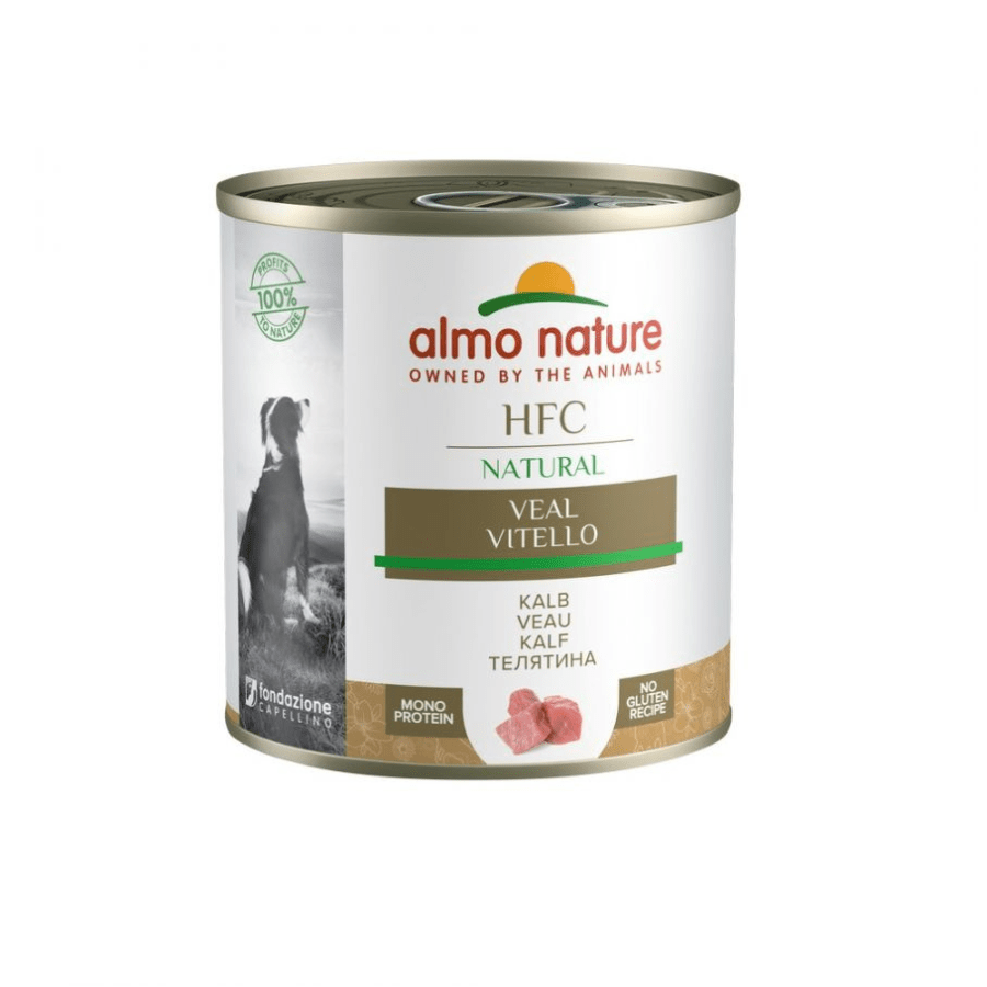 Almo Nature - Almo Nature Hfc Natural Vitello 290 Gr Per Cani - Animalmania Store