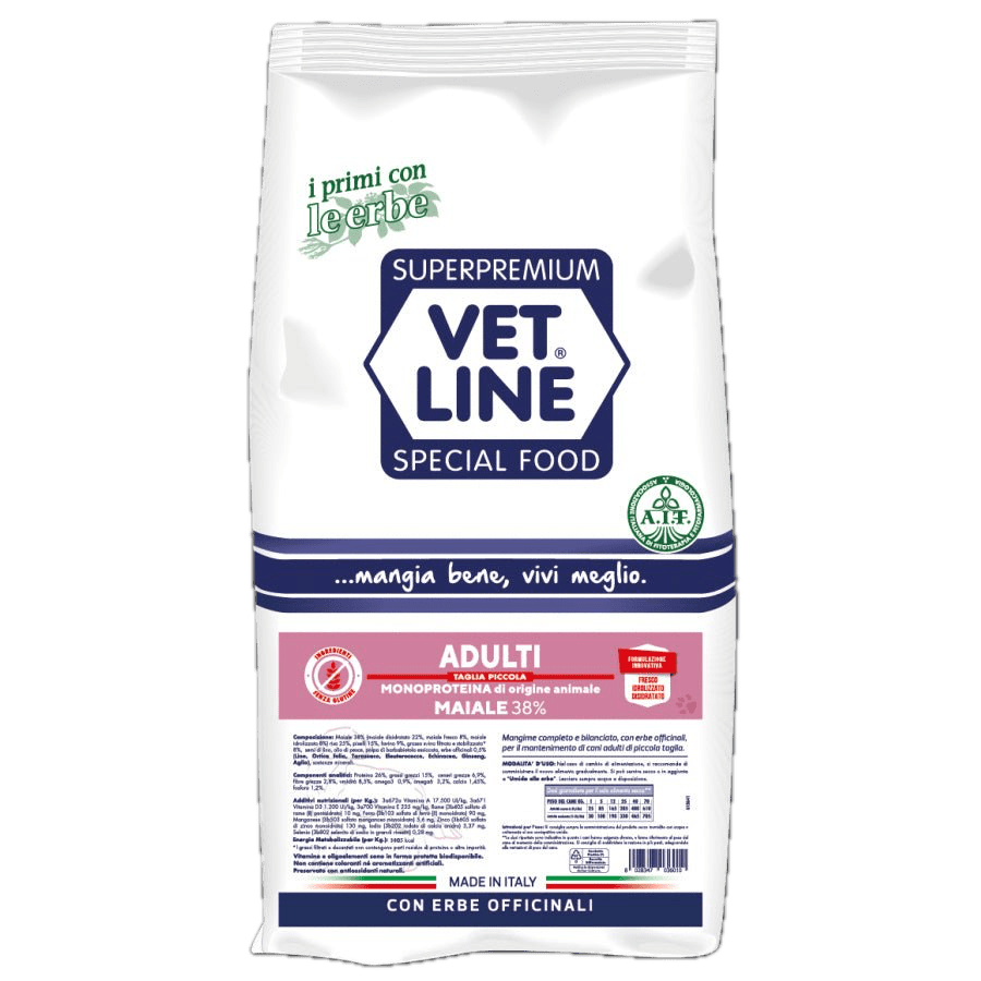 VetLine - Adulti Taglia Piccola Maiale Vetline per Cani - Animalmania Store