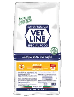 VetLine - Vetline Cane Adulto Mini Pollo - Animalmania Store