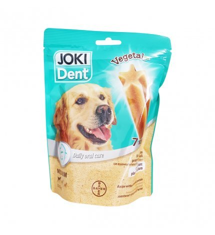 Bayer - Bayer Cane Snack Joki Dent Starbar Vegetal Taglia Media Grande - Animalmania Store