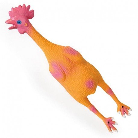 Camon - Camon Pollo In Lattice Con Squeaker Gioco Per Cane Da 52 Cm - Animalmania Store