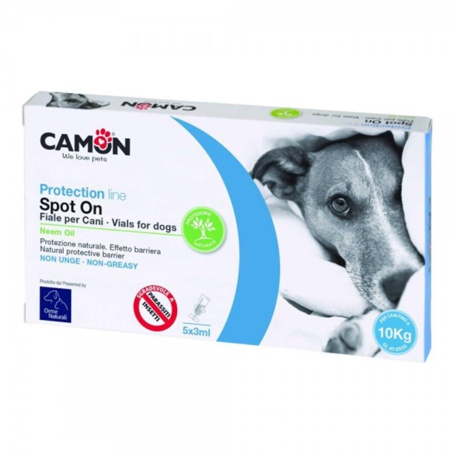 Camon - Camon Antiparassitario Cane 0-10Kg 5 Fiale - Animalmania Store