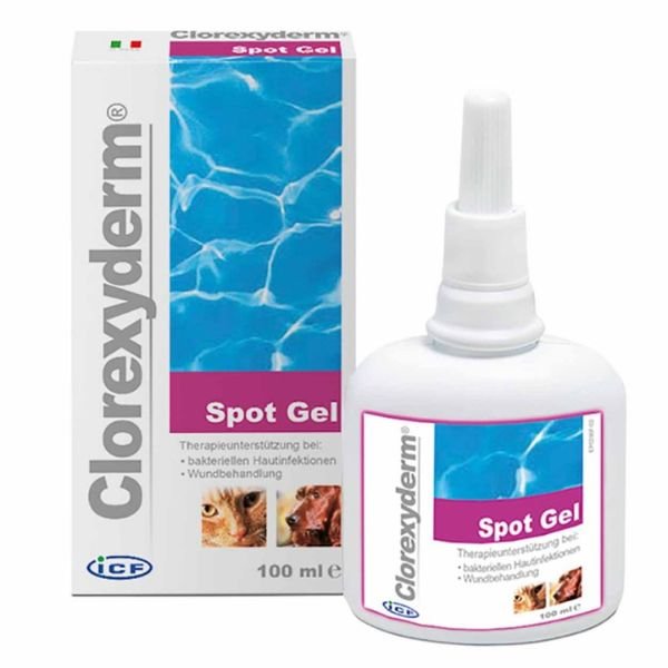 ICF - Clorexyderm Spot Gel 100Ml - Animalmania Store