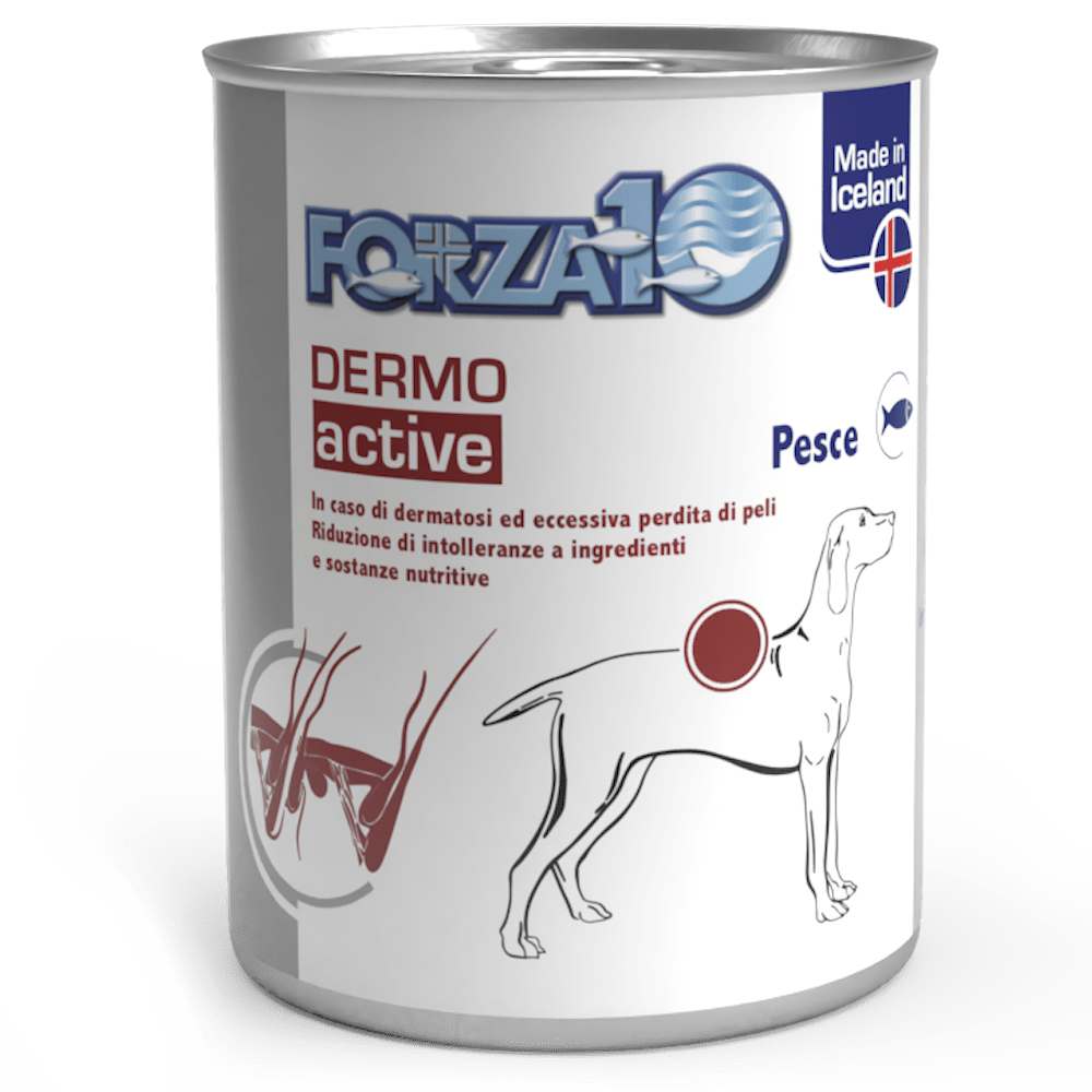 Forza10 - Forza 10 Dermo Active latt 390gr x 6pezzi - Animalmania Store