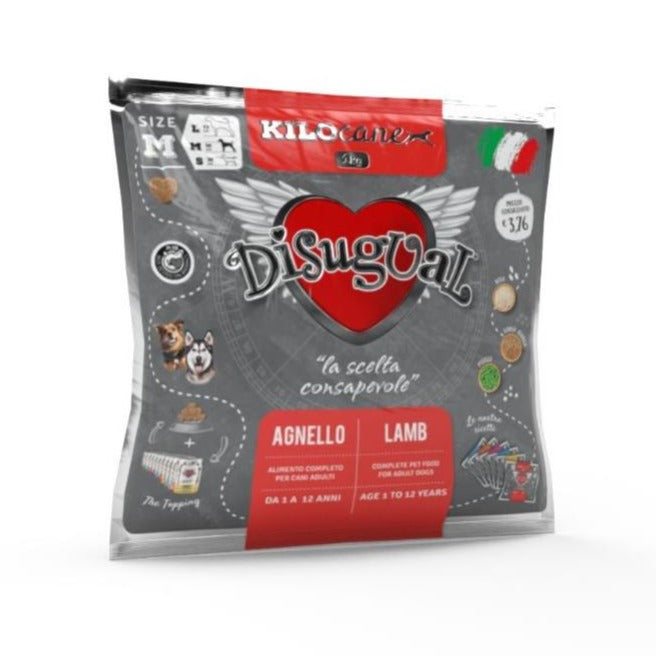 Disugual - Disugual Cane Adult Medium Agnello - Animalmania Store