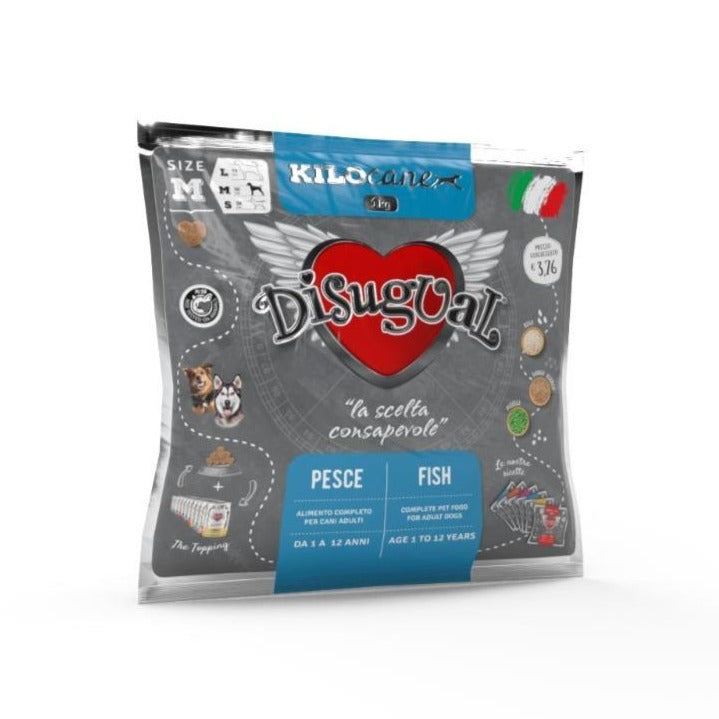 Disugual - Disugual Cane Adult Medium Pesce - Animalmania Store