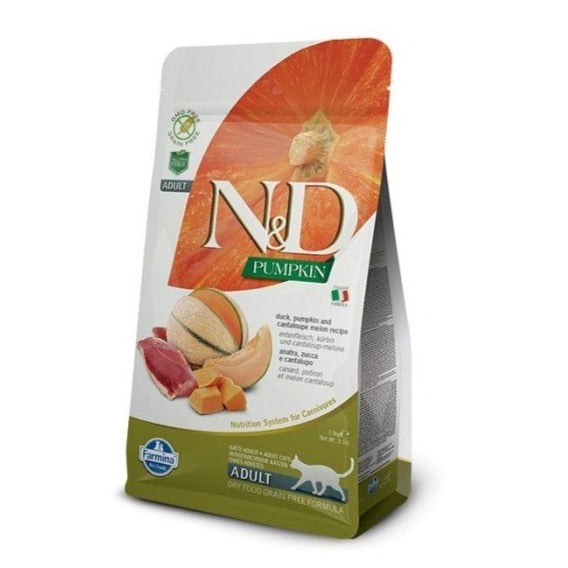 Farmina - N&D Pumpkin Cat Anatra E Melone Cantalupo Adult - Animalmania Store